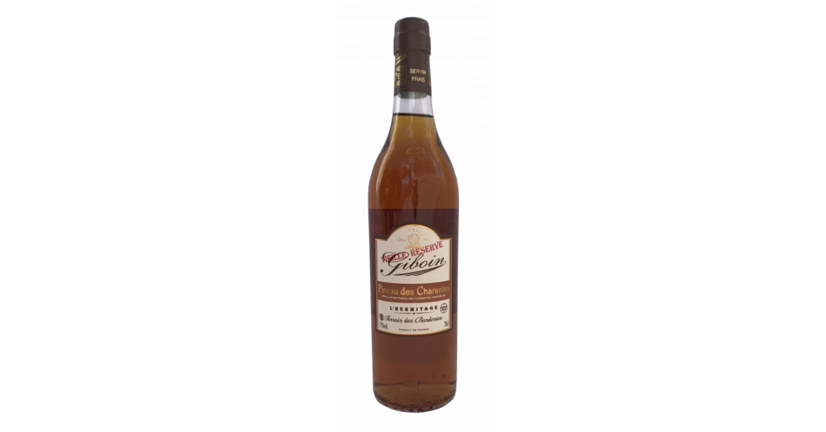 PINEAU DES CHARENTES VIEILLE RESERVE BLANC GIBOIN 75cl NOS